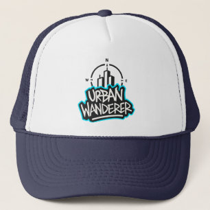 Streetwear esthetische Urban Wanderer City Lifesty Trucker Pet