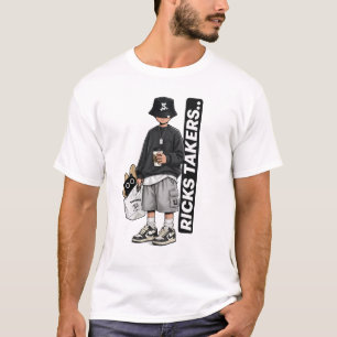 Streetwear Jongens Grafische T-shirt   Urbane Esth