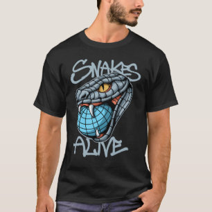 Streetwear met overspoelende wereldbol t-shirt