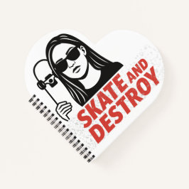 Streetwear met vrijheid en scherpte. notitieboek