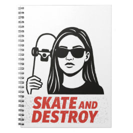 Streetwear met vrijheid en scherpte. notitieboek