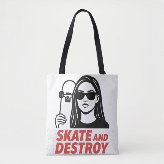 Streetwear met vrijheid en scherpte. tote bag (Voorkant)