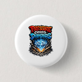 Streetwear Motivatie Grafiek Ronde Button 3,2 Cm