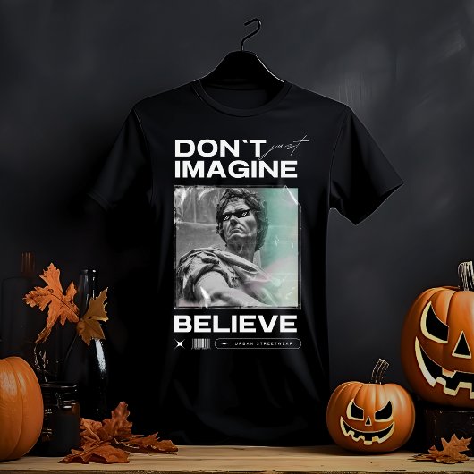 Streetwear Statue Mythology Unlocked T-shirt