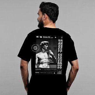 Streetwear Statue Mythology Unlocked T-shirt