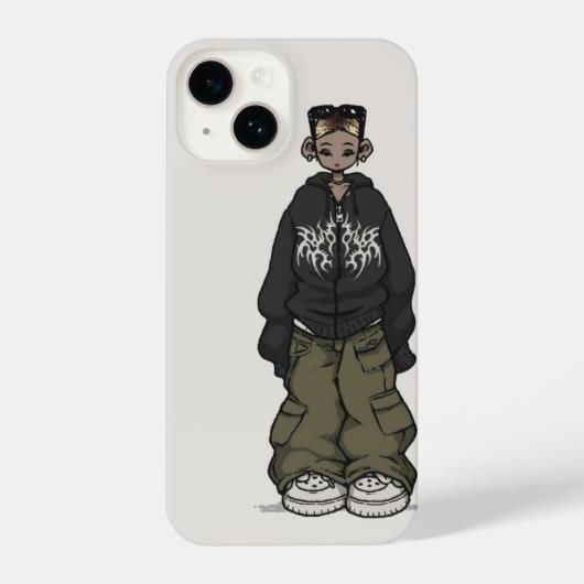 Streetwear telefoonhoesjes iPhone hoesje (Achterkant)