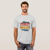 Streetwear Vibes – Bold Urban Graphic Design T-shirt (Voorkant volledig)