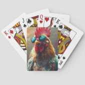 streetwise Punk haan Pokerkaarten (Achterkant)