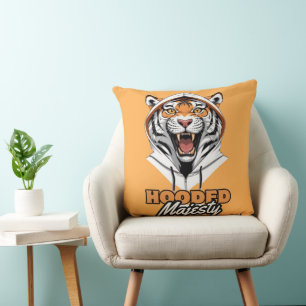 Streetwise Stripes Cool Tiger Art Kussen