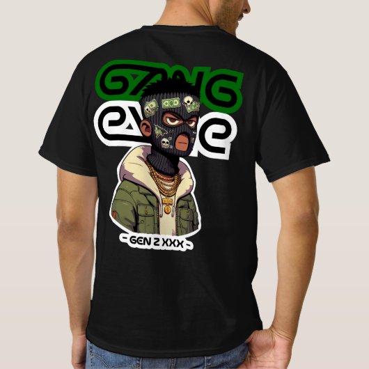 Streewear best design t-shirt (Achterkant)