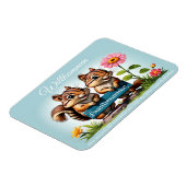 Streifenhörnchen informieren magneet (Linkerzijde)