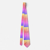 Streifenmuster regenbogenfarben stropdas (Achterkant)