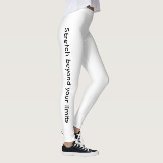 Strek je verder dan je grenzen leggings