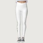 Strek je verder dan je grenzen leggings (Voorkant)