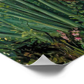 Strelitzia door Marianne North - Exotisch landscha Poster (Hoek)
