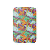 Strelitzia Pattern Badmat (Voorkant Verticaal)