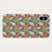 Strelitzia Pattern Case-Mate iPhone Case (Achterkant (horizontaal))
