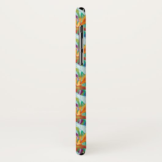 Strelitzia Pattern Case-Mate iPhone Case (Achterkant/links)