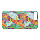 Strelitzia Pattern Case-Mate iPhone Case (Achterkant (Horizontaal))