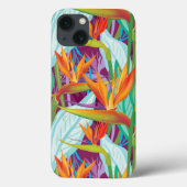 Strelitzia Pattern Case-Mate iPhone Case (Achterkant)