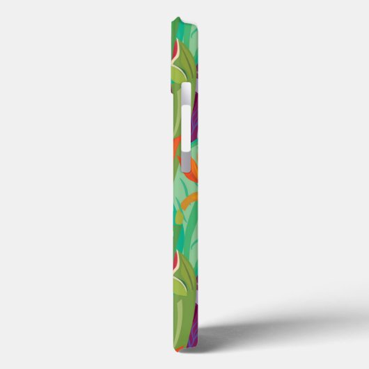Strelitzia Pattern Case-Mate iPhone Case (Achterkant / Links)