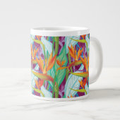 Strelitzia Pattern Grote Koffiekop (Voorkant rechts)