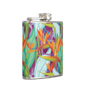 Strelitzia Pattern Heupfles (Rechts)