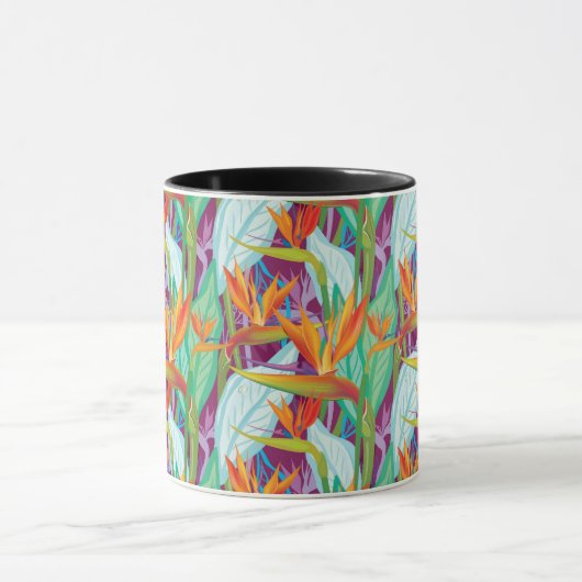 Strelitzia Pattern Mok (Midden)