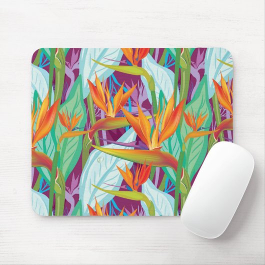 Strelitzia Pattern Muismat (Met muis)
