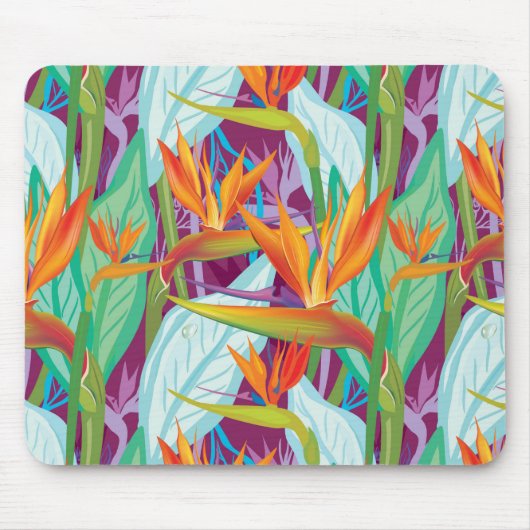 Strelitzia Pattern Muismat (Voorkant)