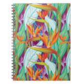 Strelitzia Pattern Notitieboek (Voorkant)