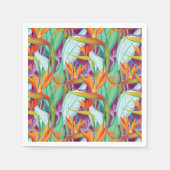 Strelitzia Pattern Servet (Voorkant)