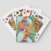 Strelitzia Pattern Speelkaarten (Achterkant)