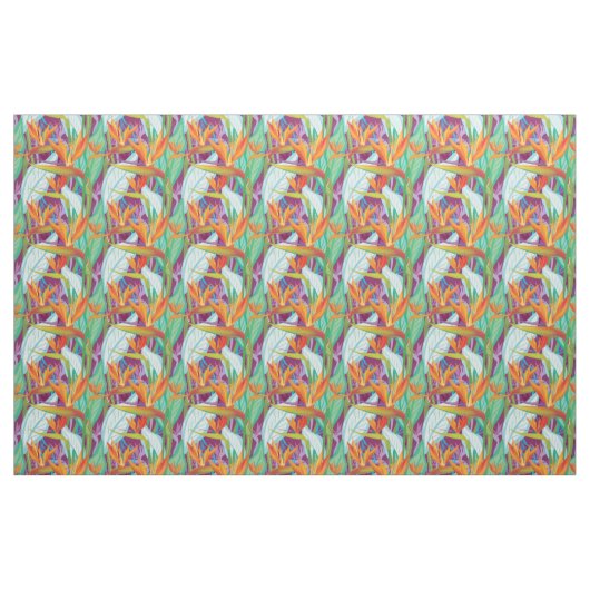 Strelitzia Pattern Stof (Fat Quarter)