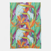 Strelitzia Pattern Theedoek (Verticaal)