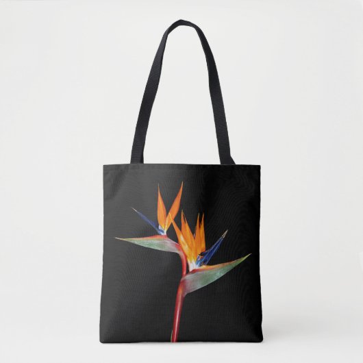 Strelitzia Plant Bird of Paradise Flower Tote Bag (Voorkant)