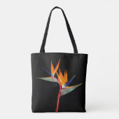 Strelitzia Plant Bird of Paradise Flower Tote Bag (Achterkant)
