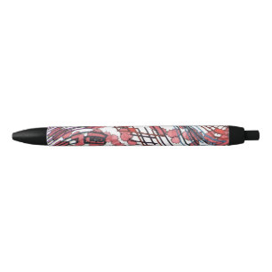 Stremmen Zwarte Inkt Pen