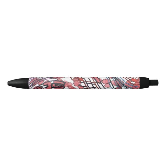 Stremmen Zwarte Inkt Pen (Voorkant)