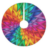 Strenge spiraalbossen kerstboom rok (Voorkant)