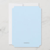 Strengen Kralen Foto Save the Date Aankondiging (Achterkant)