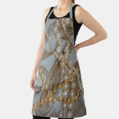  strengen parels op schort voor de bosbouw (Insitu)