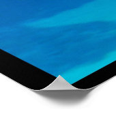 Strengen zwemmen onder water poster (Hoek)