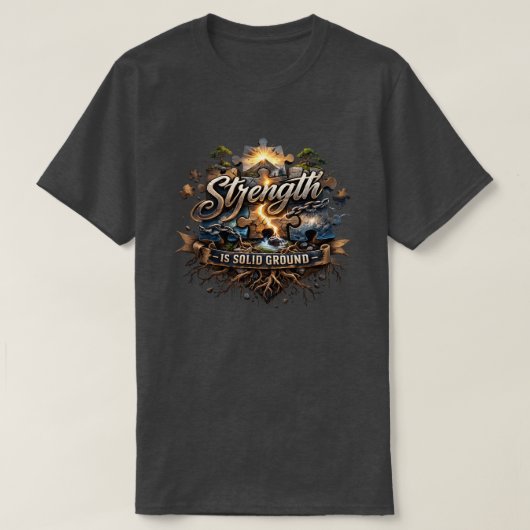 Strength 5a t-shirt (Design voorkant)