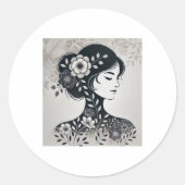 Strength Art Sticker (Voorkant)