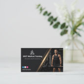 Strength Coach | Luxury Fitness Visitekaartje (Staand voorkant)