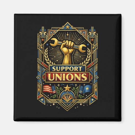 Strength in Solidarity Magneet (Voorkant)