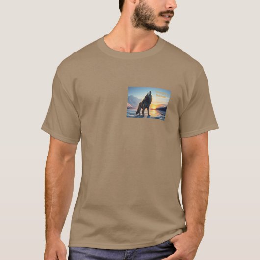 "Strength in Solitude." T-shirt (Voorkant)