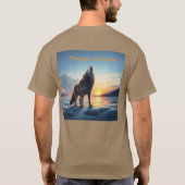"Strength in Solitude." T-shirt (Achterkant)