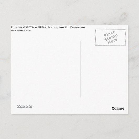 Strength of a Woman Briefkaart (Achterkant)